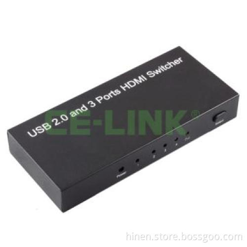 USB 2.0 and 3 Ports HDMI Switcher